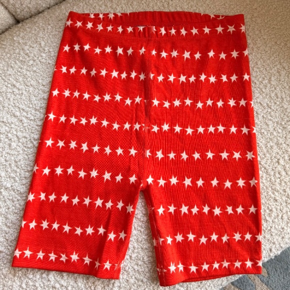 Hanna Andersson Pajama Short Set: Red + Star Print (Kids 12 ,NWOT) - Picture 4 of 4